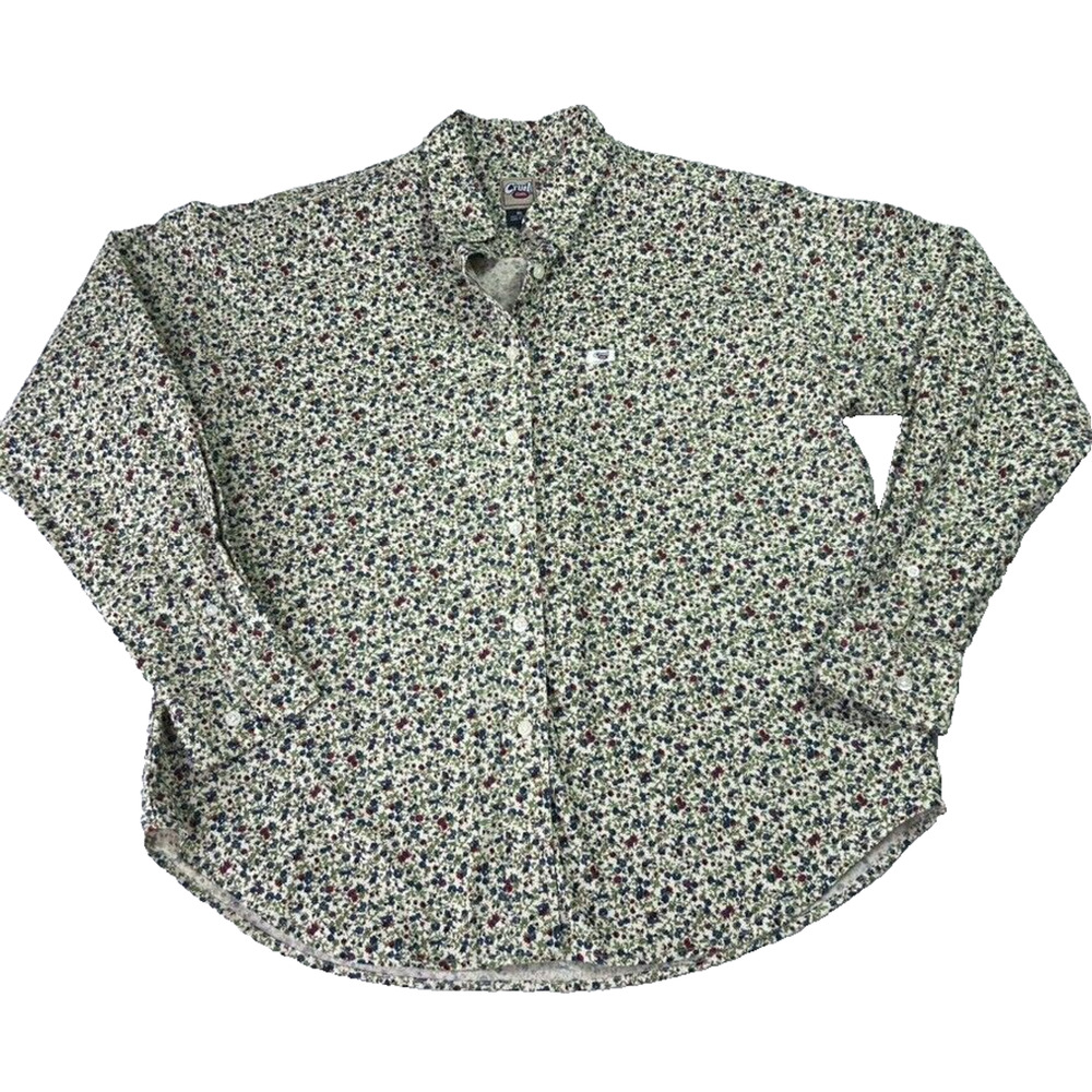 Cruel Girl Shirt Button Down Women's XL Floral Western Dainty